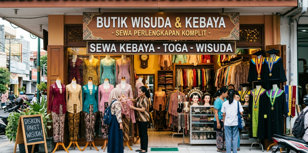 Persewaan Baju Kebaya Wisuda Sidoarjo Terlaris No 1