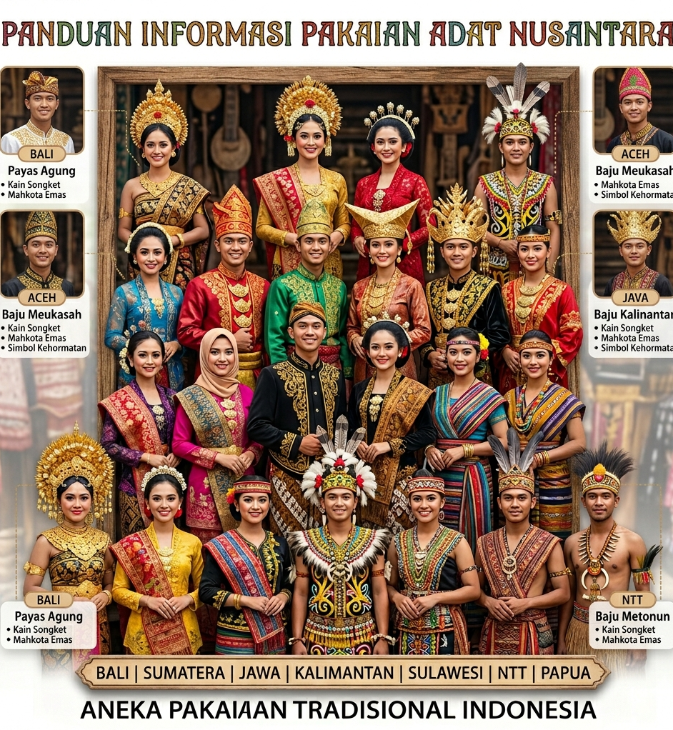 Baju Adat yang Kian Ditinggalkan